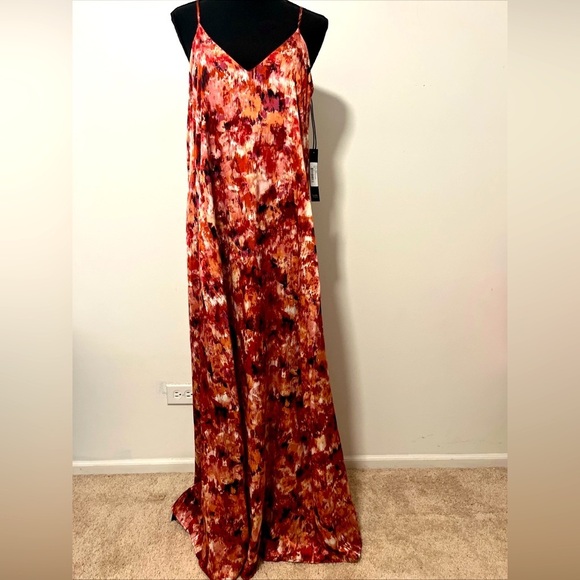 Nicole Miller New York Dresses & Skirts - Nicole Miller New York Berry Fuchsia Maxi  Strappy Dress NWT Size M